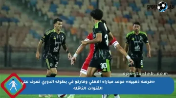 «فرصة ذهبية» موعد مباراة الأهلي وفاركو في بطولة الدوري تعرف على القنوات الناقلة